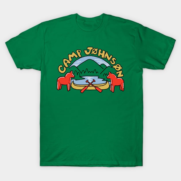 Camp Jøhnsøn T-Shirt by RossHayes